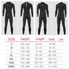 3mm Neoprene Diving Wetsuit Adults Front Zip Wet Suit Dive Skin Swimsuit for Water
