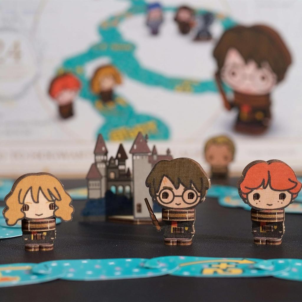 Ugears Harry Potter Advent Calendar: The Road To Hogwarts 2024 Wooden Puzzle for Crafts and Models - No Glue or Tools Required