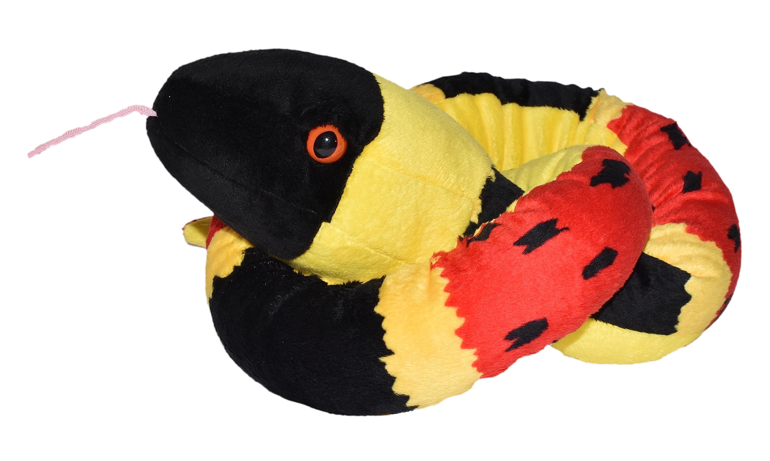 

Wild Republic Coral Snake Plush Soft W8 x D130 x 89097 Toy, Snake, Gift, Present, H9cm,