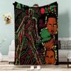 Band A Tribe Called Quest Album Throw Lightweight G Flannel Blanket Soft Skinfriendly for Summer Cooling