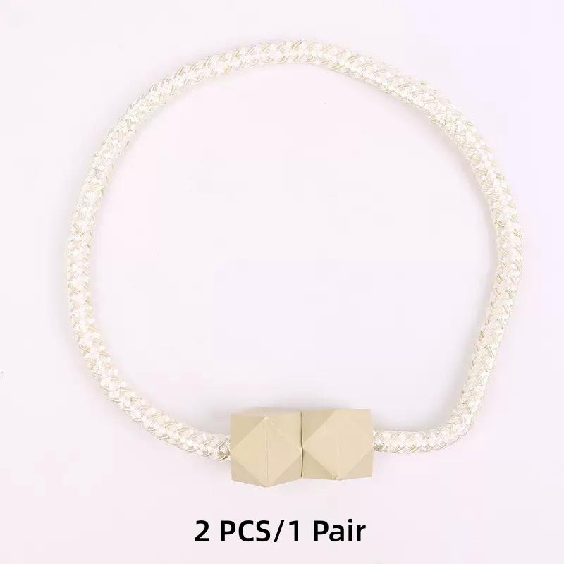 2PCS Magnetic Curtain Clip Curtain Holders Tie Back Buckle Clips Hanging Buckle Tie Back Curtain Decor Accessories