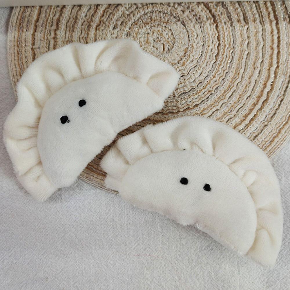 Plush Dumpling Plush Keychains Soft Dumpling Plush Pendant Cartoon Plush Keyring  Girls Gifts