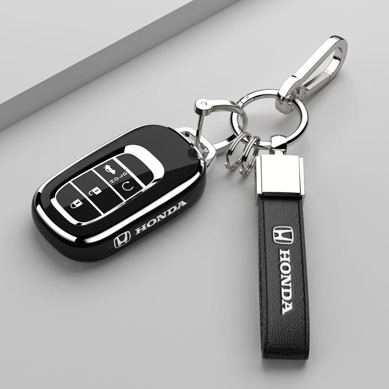 Soft TPU Car Remote Smart Key Case Cover Protector Keyless Holder Shell Bag For Honda Civic 11th Accord 2023 Auto Accessories IP8