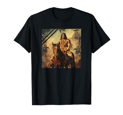 Native American Chief Vintage T-shirt
