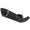 Black Stainless Steel Slip-On Exhaust Muffler with Heat Shield for KTM Duke 790 / 890
