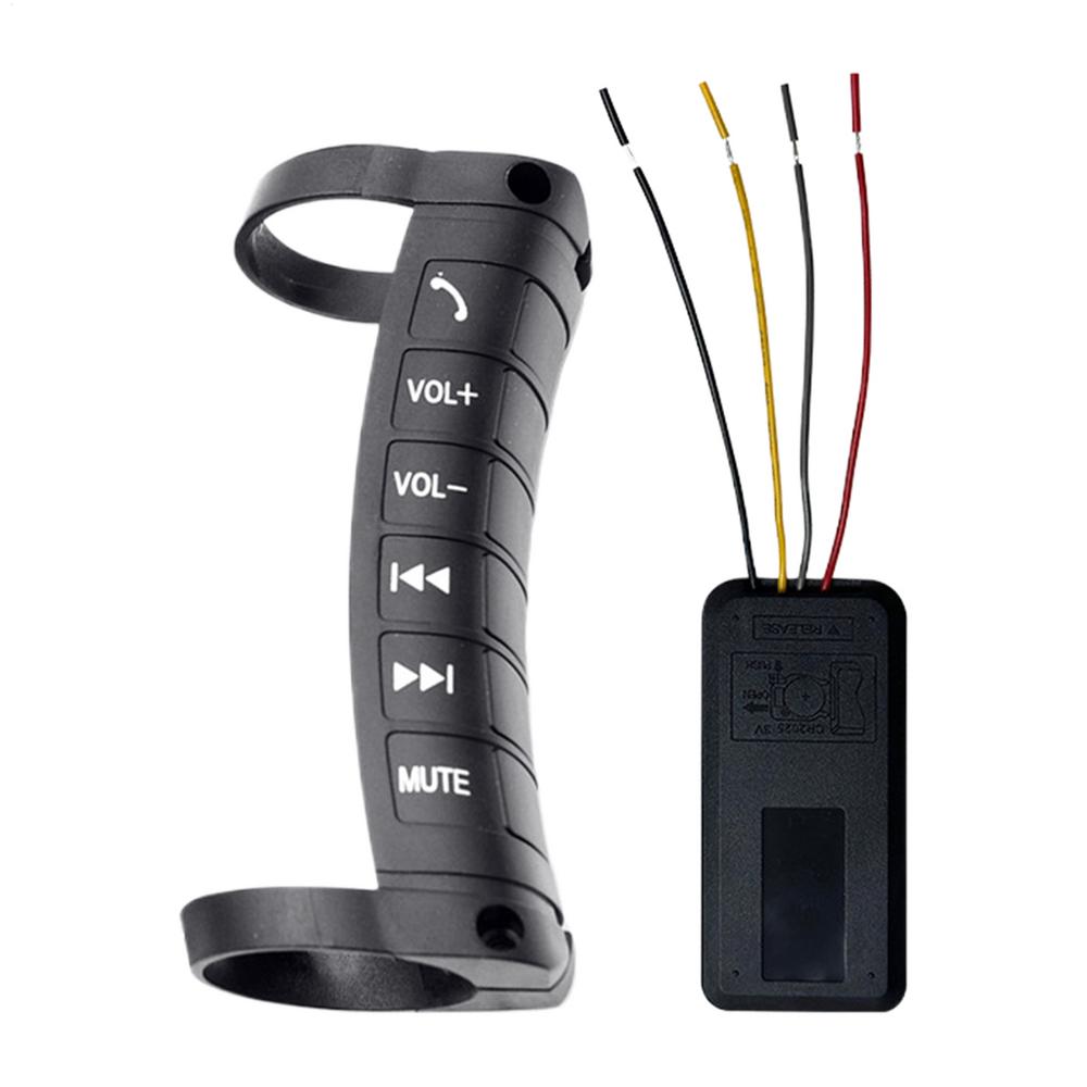 DVD Button Steering Wheel Swtch Multifunction Steering Wheel Button Remote Control Navigation Portable Wireless Media Controlle