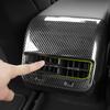 For Tesla Model Y Model 3    2024 2025 Car Rear Air Condition outlet Vent Cover Carbon Fiber Accessories