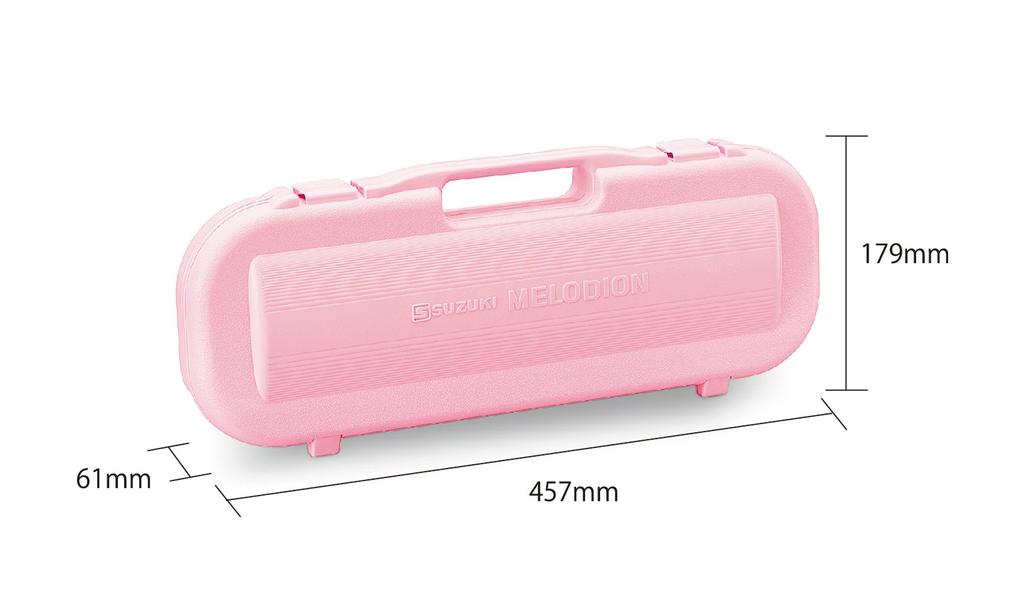 SUZUKI Pouzdro pro Suzuki Melodion Pastelově růžové pouze MXA-32P Pouzdro MP-2170P