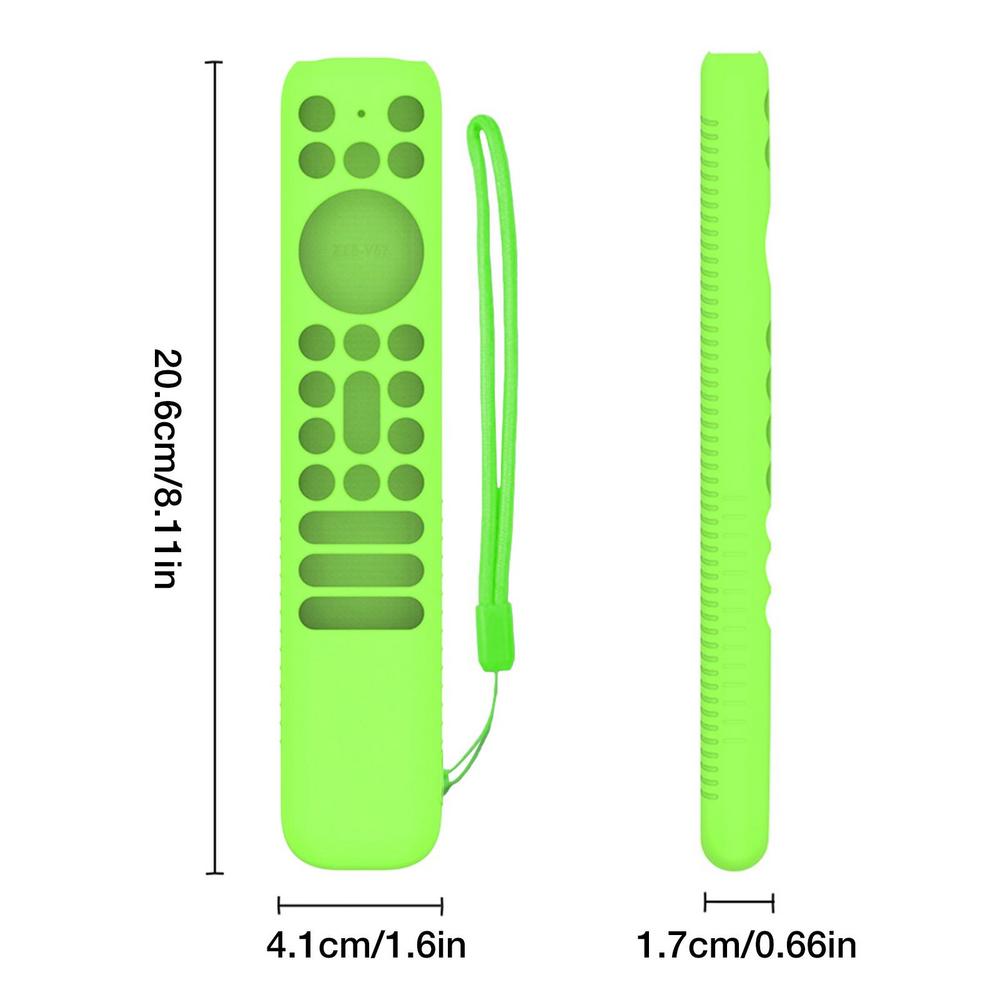 Silicon Remote Case For TCL RC902V TV Remote Control Cover With Lanyard Shockproof Protective Shell For TCL RC902V Accessories