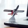 Solární model letadla na auto Ozdoby Styl Solárně poháněné letadlo pro dekoraci auta