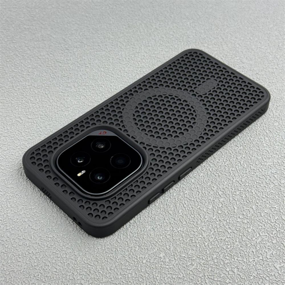

Breathable ForMagsafe Case For Huawei Honor GT GTPro Magic 7 6 Pro Magic6 Magic7 Magnetic Wireless Charging Cooling Armor Cover Honor Magic6 Pro чорний
