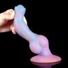 Mixed Color Luminous Alien Harem Anal Plug Collection Adult Sex Toy SM Female Masturbator Dildo