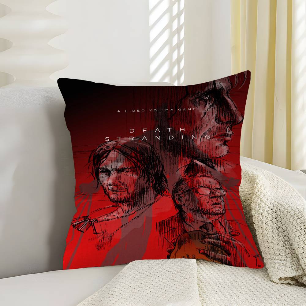 Game TV Death Stranding Personalized picture text home decorative pillows Household Gifts 45x45cm