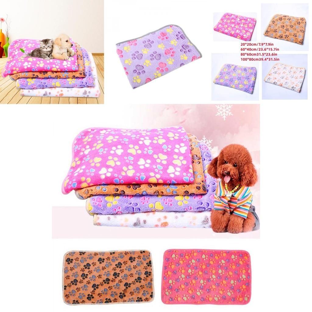 Soft And Thickened Pet Blanket Ideal For Dogs And Cats To Relax On