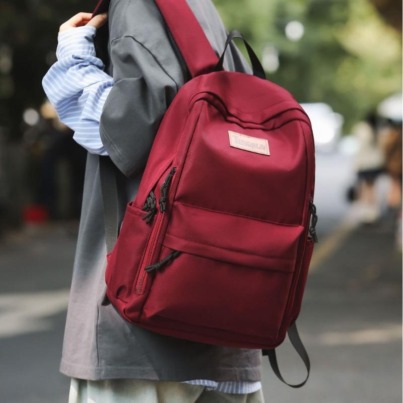 Backpack Large Capacity Junior High School and High School Student Schoolbag New Simple Leisure Travel Backpack