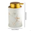 Dispenser di Sapone Schiumogeno per Mani Facilmente Riempibile Contenitore da 320ml Flacone con Pompa Schiumogena per Famiglia