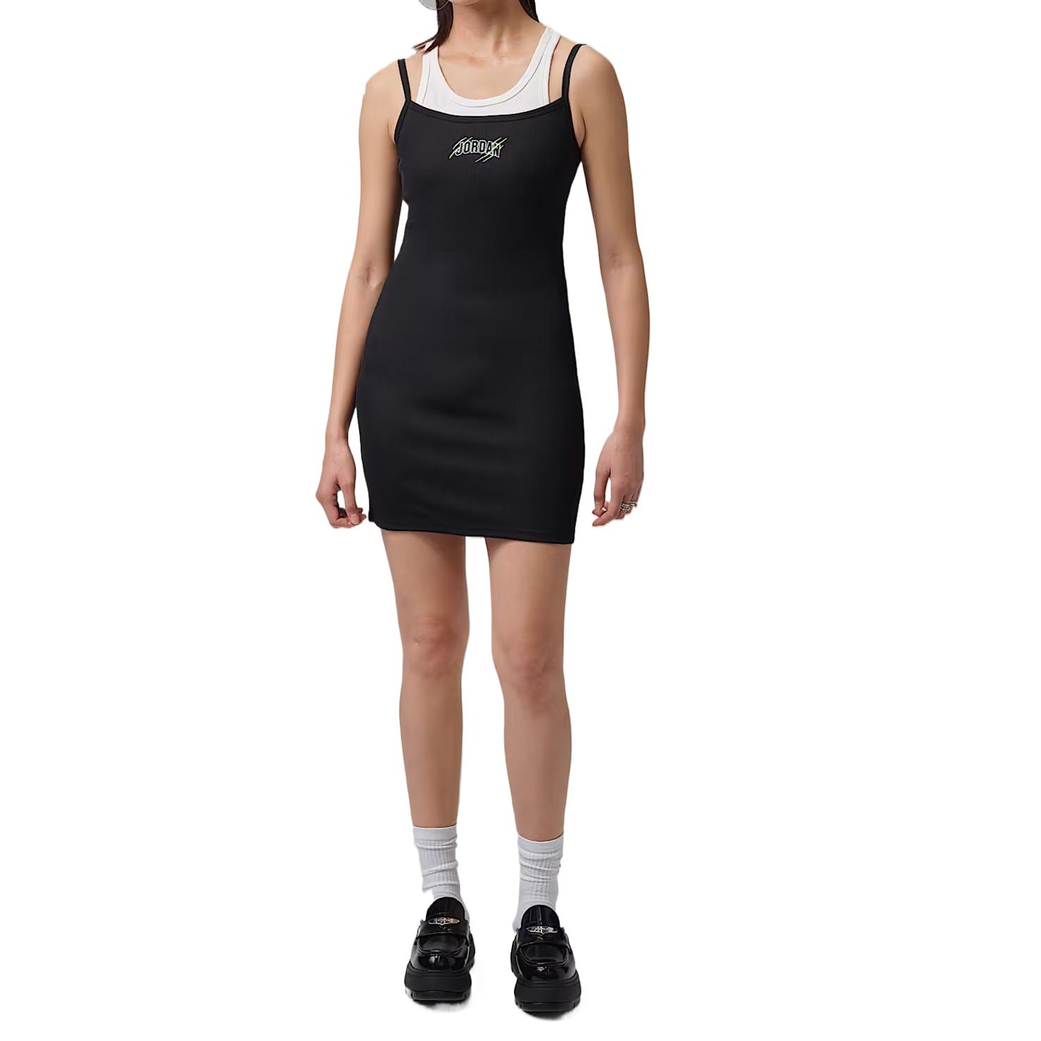 

Jordan Fitted Solid Color Camisole Dress Women dresses IR7008-010 M