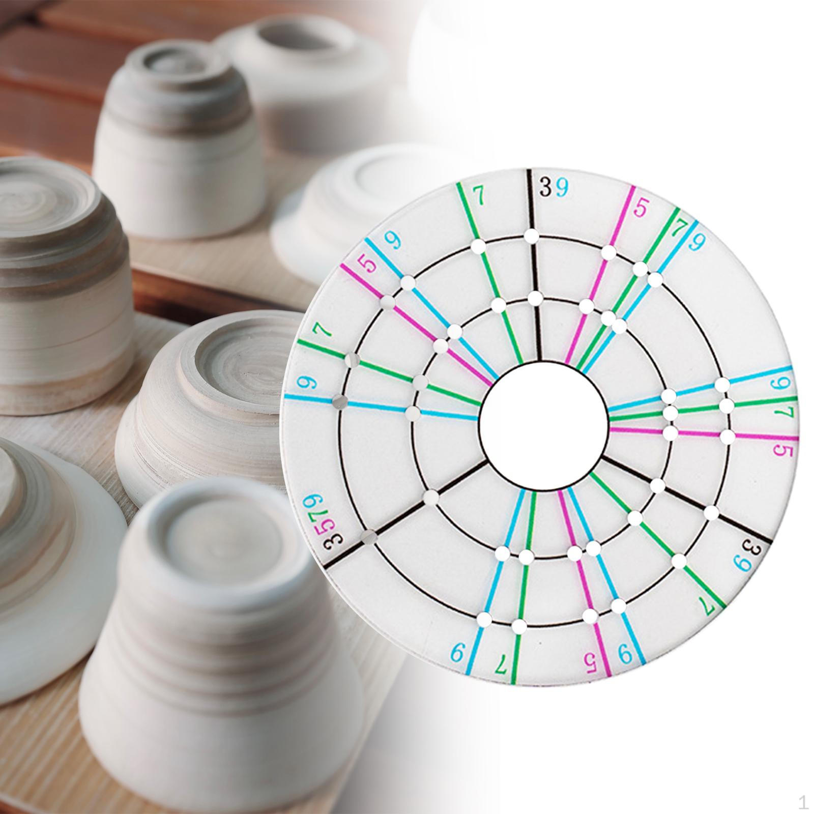 

Круглый разделитель, керамический триммер, инструмент для лепки глины, керамический скребковый формирователь для колес S