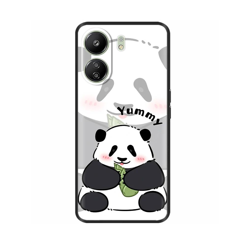 Pour Coque Poco C65 Housse en Silicone Pour Xiaomi POCO C 65 4G Coque Cœur Papillon Protection Complète Housse de Téléphone en Silicone Liquide Souple