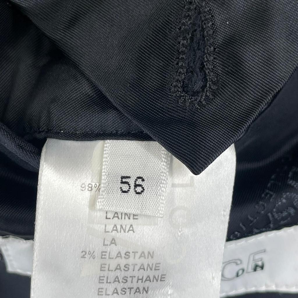 VERSACE Plain setup black mens 56 used