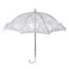 Hollowed Out Women's Lace Umbrellas Mesh Flower Lolita Mini Bridal Umbrella Transparent Delicate Wedding Decoration Props