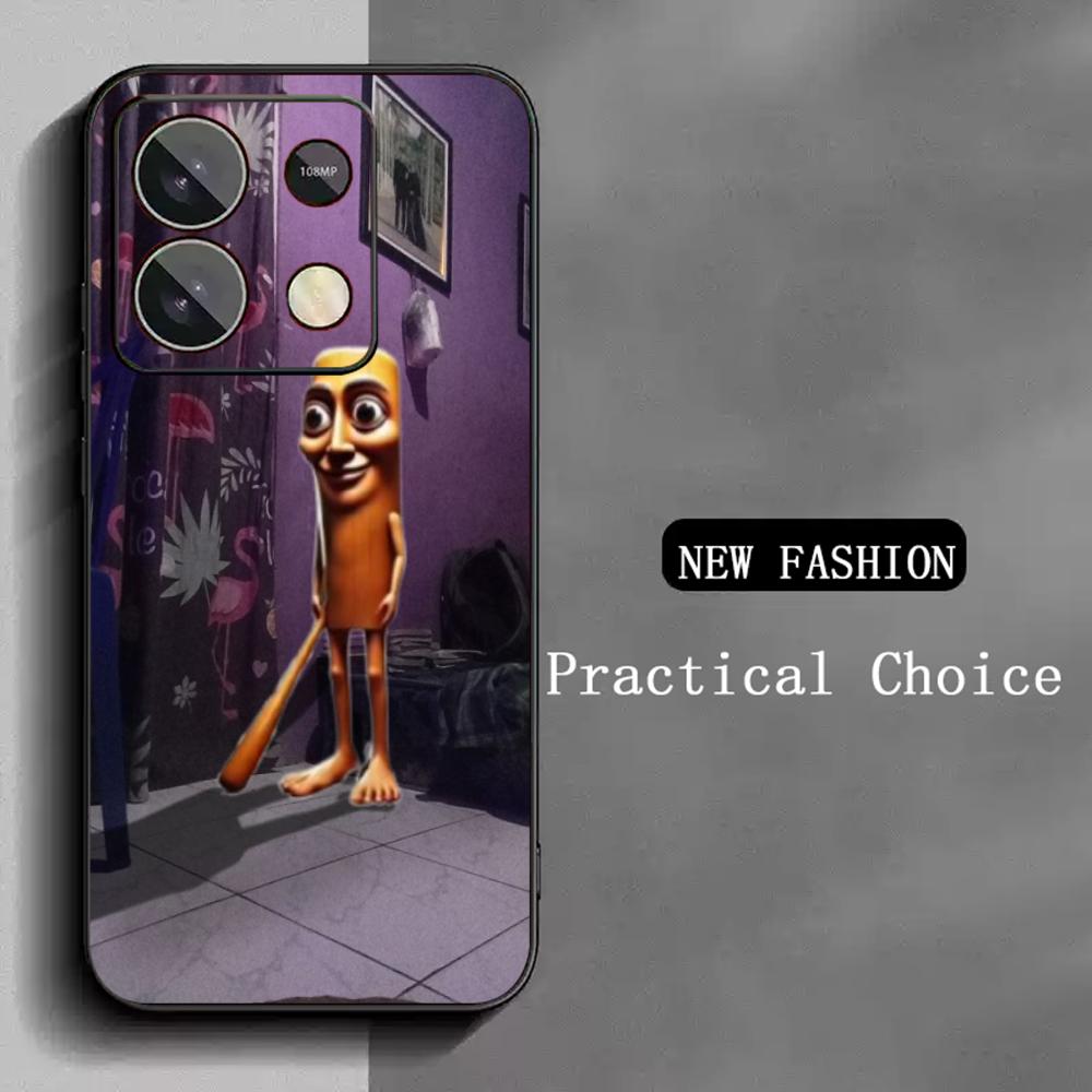 Tung tung sahur funny poster pattern Phone Case For Redmi Note 14 13 12 11 Pro Plus S 5G 14C A3 Soft Black Phone Cover