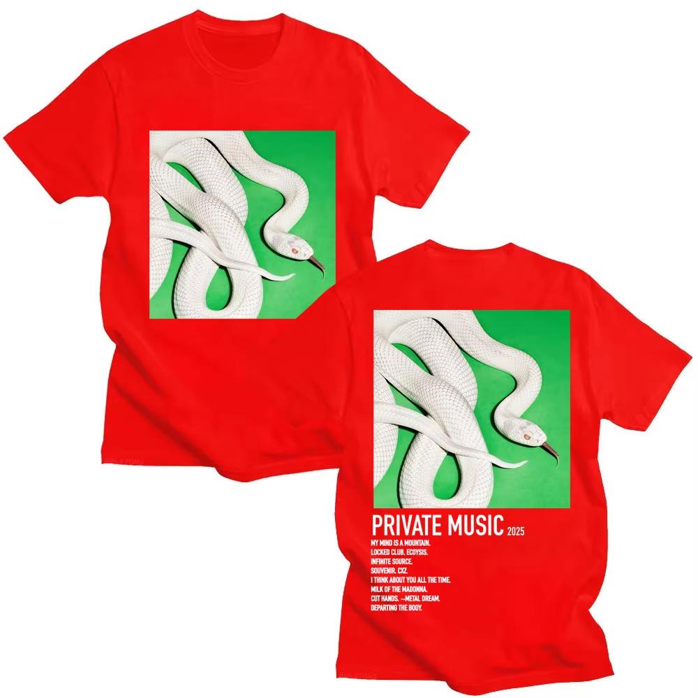

Rock Band Deftones Private Music Album Snake 2025 T-shirts Fashion Hip Hop Vintage Male T Shirt Men Women Cotton Loose Tee Shirt 4XL
