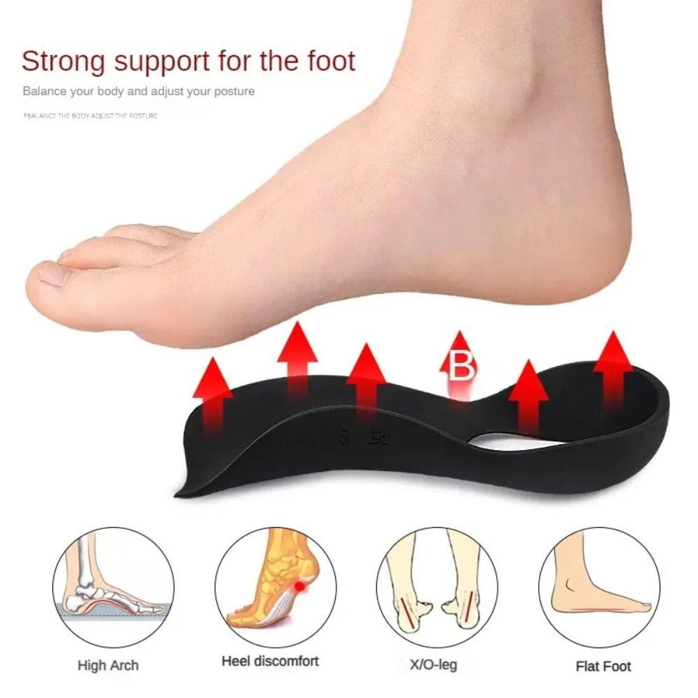 Comfortable Fasciitis Orthopedic Insoles Soft Foot Care Insert  Unisex