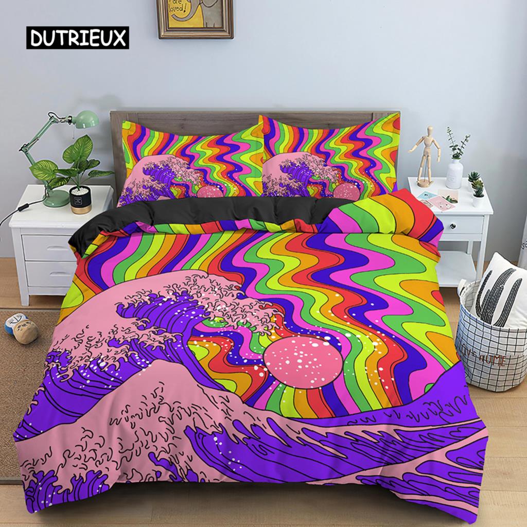 3D Bedding Set Luxury Child Duvet Cover Set Bed Set Duvet Cover 220x240 with 1/2 Pillowcase Comforter Bedding Sets Twin Queen