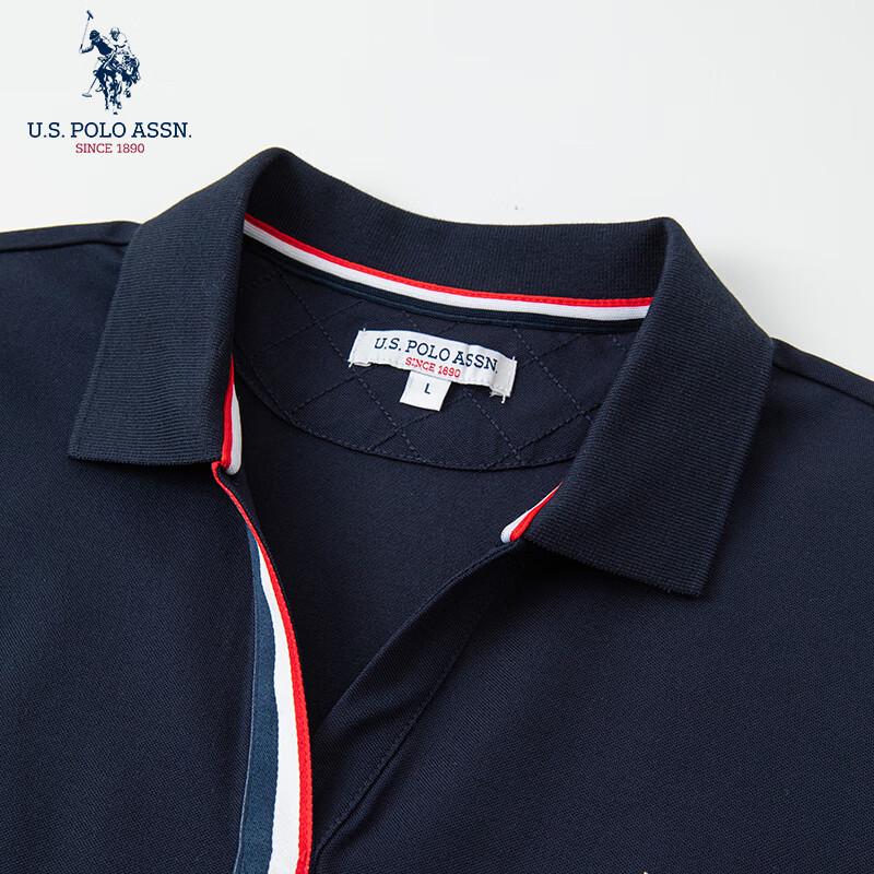 U.S. Polo Assn. Atmungsaktives kurzärmeliges Poloshirt für Damen
