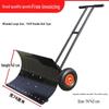 Wheeled Hand-Push Snow Shovel
