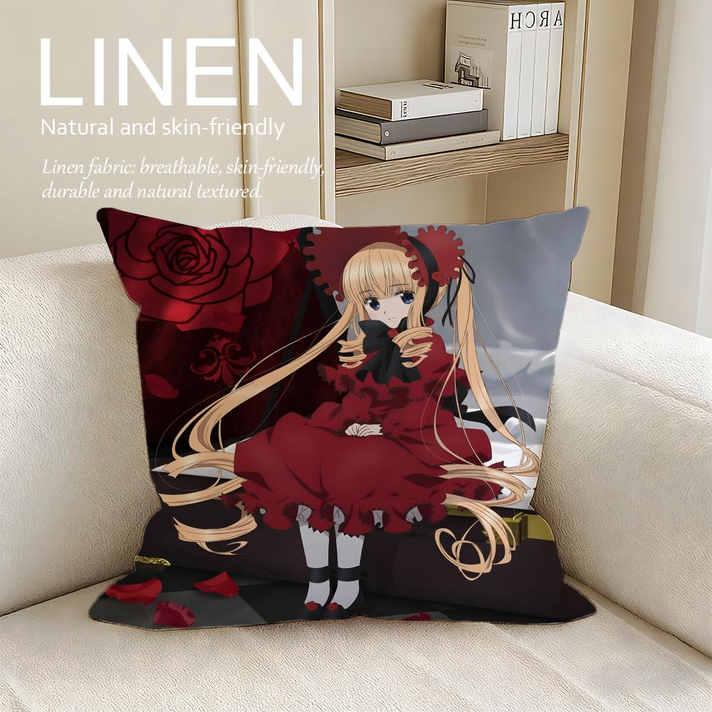 RRozen MMaiden Cushion Cover Pillowcase Set Pcs X X Breathable Washable Sofa Cushion Cover