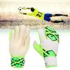 PU Green Teenager Adults Thicken Professional Football Soccer Goalkeeper Goalie Gloves Fingers ProtectorGreen #7
