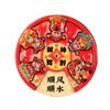 Traditional Wealth God Fridge Magnets Woodwork 2025  New Year Fridge Magnets  Refrigerator