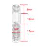 ALPHA RIDER Universal M8 X 35mm Muffler Stud Bolt Exhaust Pipe Screw For Yamaha