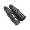 Jiechuang Para złącz audio XLR 3-pinowych