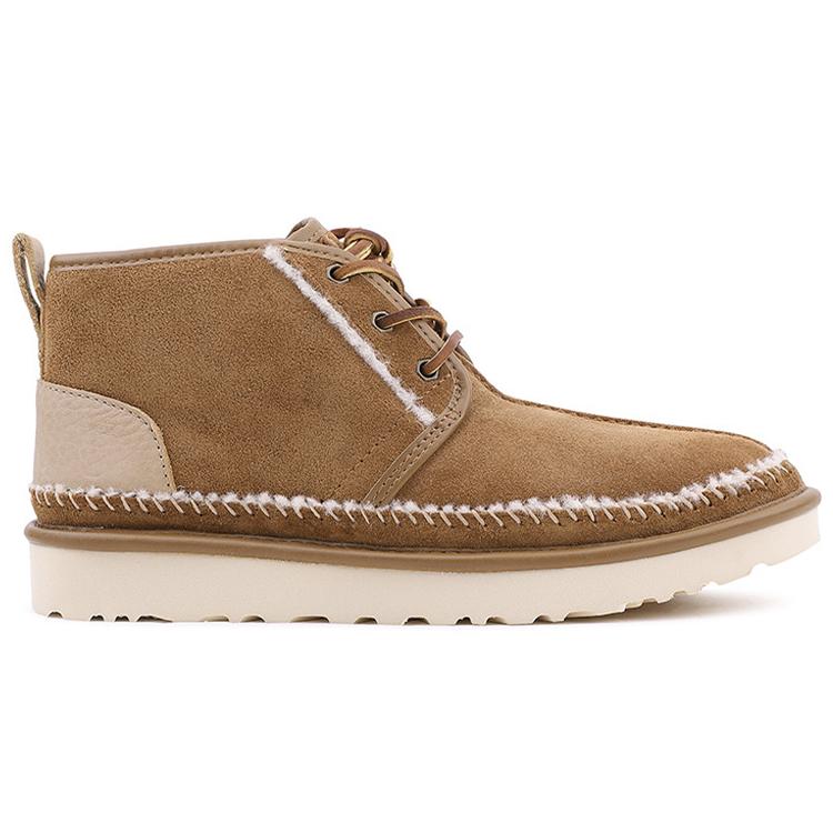 UGG Neumel Stitch Snow Boots Brown 1094398-CHE