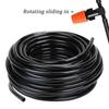 10M-100M 1/8'' 1/4'' 3/8'' PVC Garden Hose Black Micro Drip Irrigation Tube for Plants Watering System 3/5mm 4/7mm 8/11mm Pipes