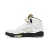 Air Jordan 5 Retro Grade School 'Olympic' (Unisex) Scarpe da Basket per Bambini Bianco / Nero-Oro Metallico Moneta 440888 133