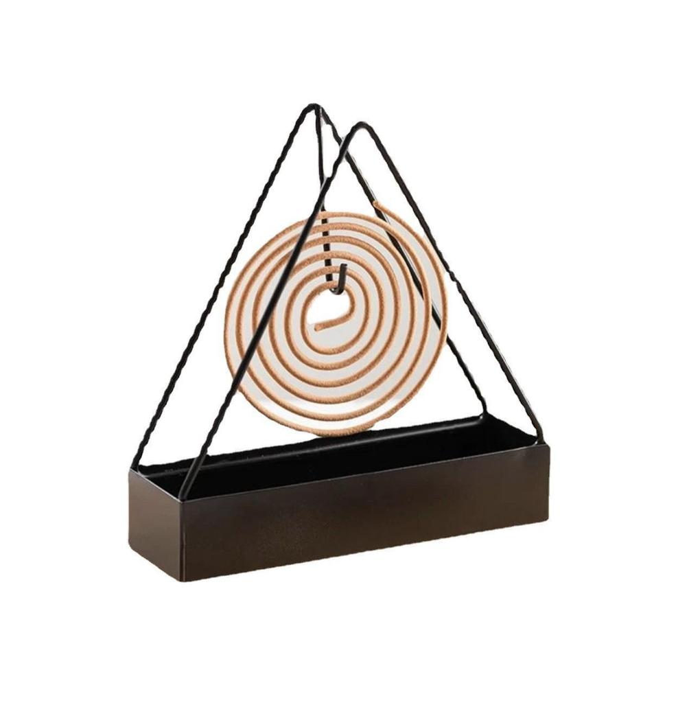 Creative Wrought Iron Mosquito Coil Holder & Incense Burner