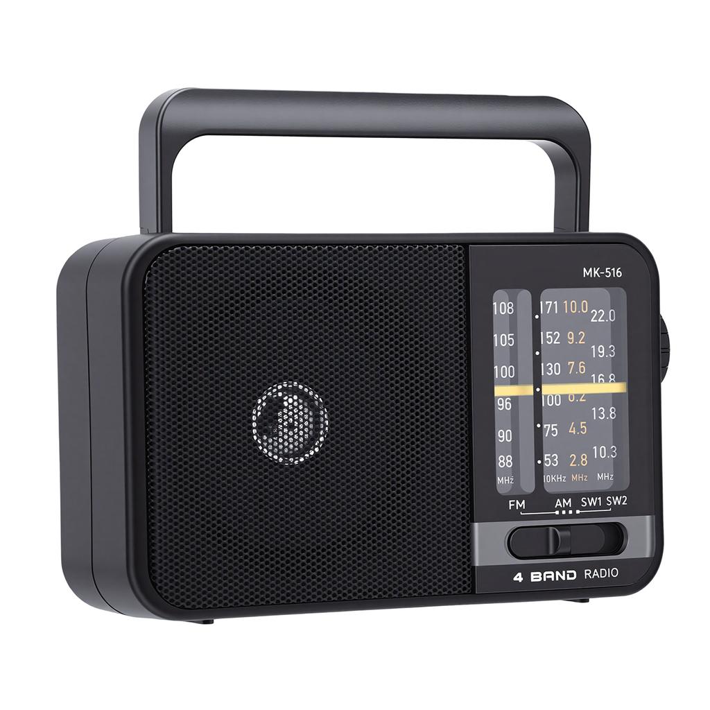 Portable Small Radio FM AM SW Multi Functional Emergency Radio for Home Camping Fishing