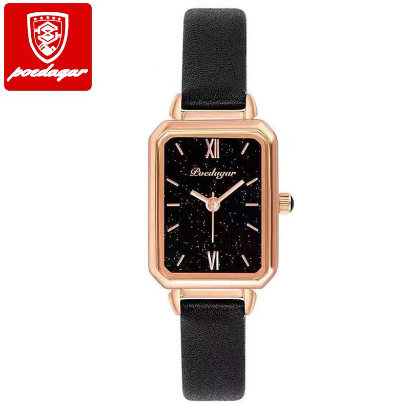 Fashion Female Watches Quartz Movement High Quality Waterproof Lady Watch Stainless Steel Mesh Rose Gold Watch for Girl