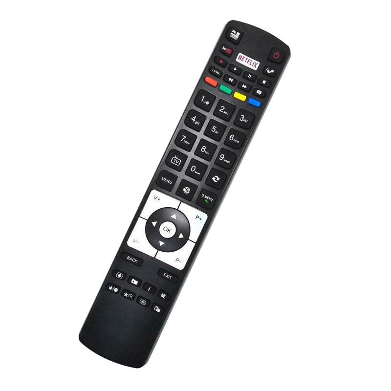 Remote Control Replacement for Hitachi Luxor 65AO2SB 22HYC06 24HBC05 Net/flix Telefunken Fixed RC5118 RC5117 Compatible чёрный
