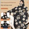 Extra Large Thick Windproof Winter Cape for Electric Vehicle Windshield with Full Neck Protection
