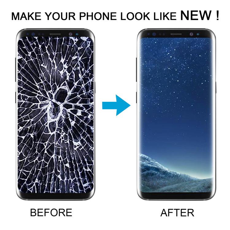 Pro Samsung Galaxy S8 SM-G950F 5,7palcový TFT LCD displej s dotykovým sklem, kompletní sestava s rámečkem