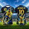 2026 Nieuwe Aankomst Speciale Editie Neymar #10 Print Voetbalshirt Voor Mannen T-shirt Sport Training T-shirts Casual Kinderen/Volwassenen Tops