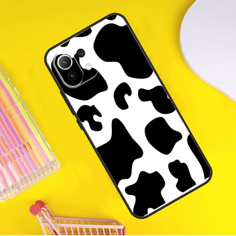 Spotted Cow Skin Print Cover For Xiaomi 14 Ultra 13 11T 12T 13T 14T Pro POCO X7 X6 Pro X3 X5 F3 F5 M6 F6 Pro Case