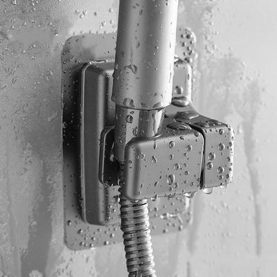 Supporto Doccia Portatile da Bagno Senza Foratura ABS Regolabile Senza Foratura Staffa di Montaggio a Parete