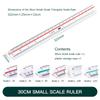 30cm Triangular Scale Ruler Drafting Measure Tool for Architects Engineers Students Drawing Straight Ruler Stationery Supplies
