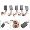 10 Pcs Carbon Brushes 5x8x12mm Spare Parts For Angle Grinder G720 Carbon Brush Power Tool Replace  Accessories